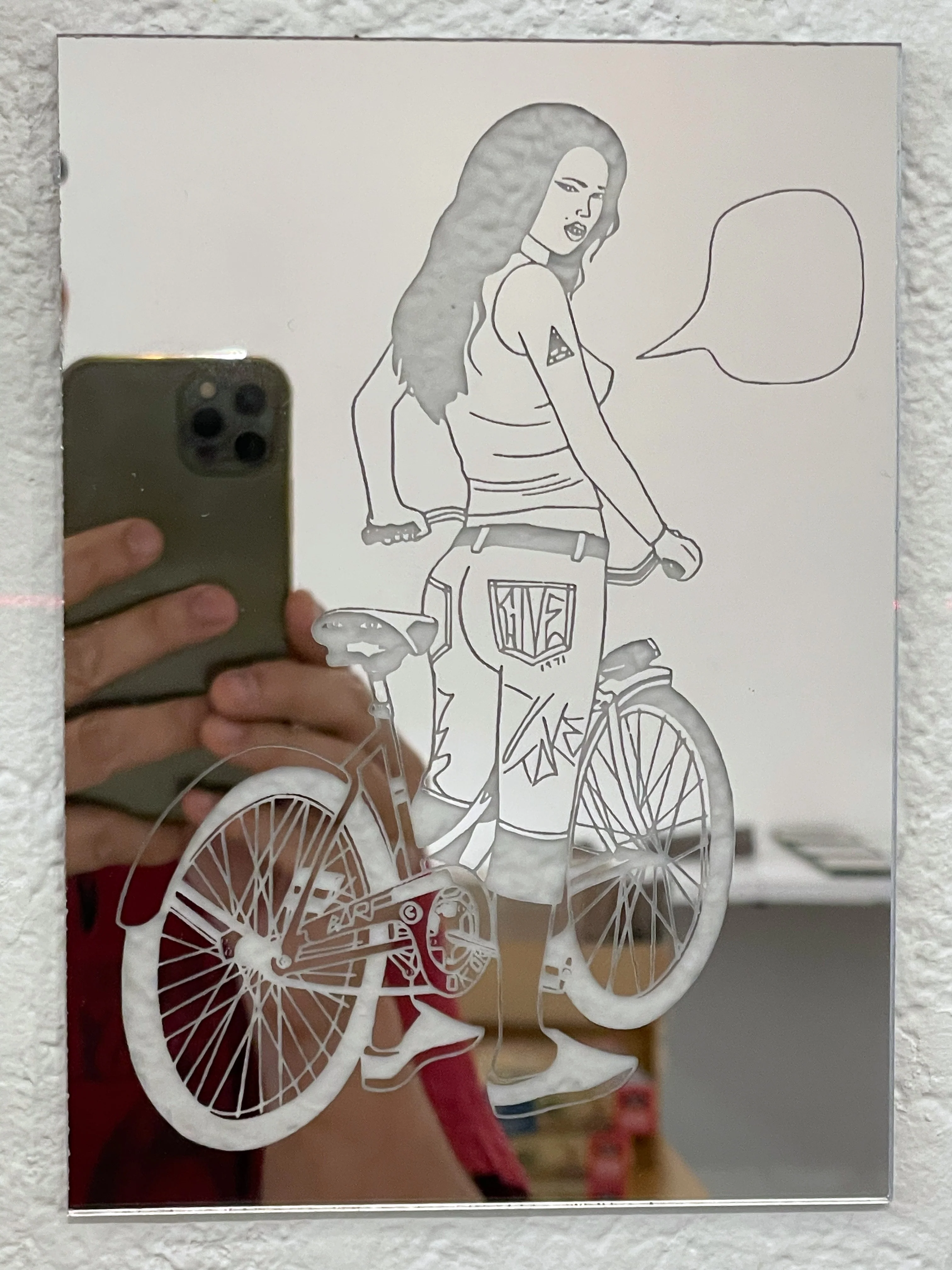 Five by Seven #40 - Girl on Bike, by Albert Reyes thumbnail 2