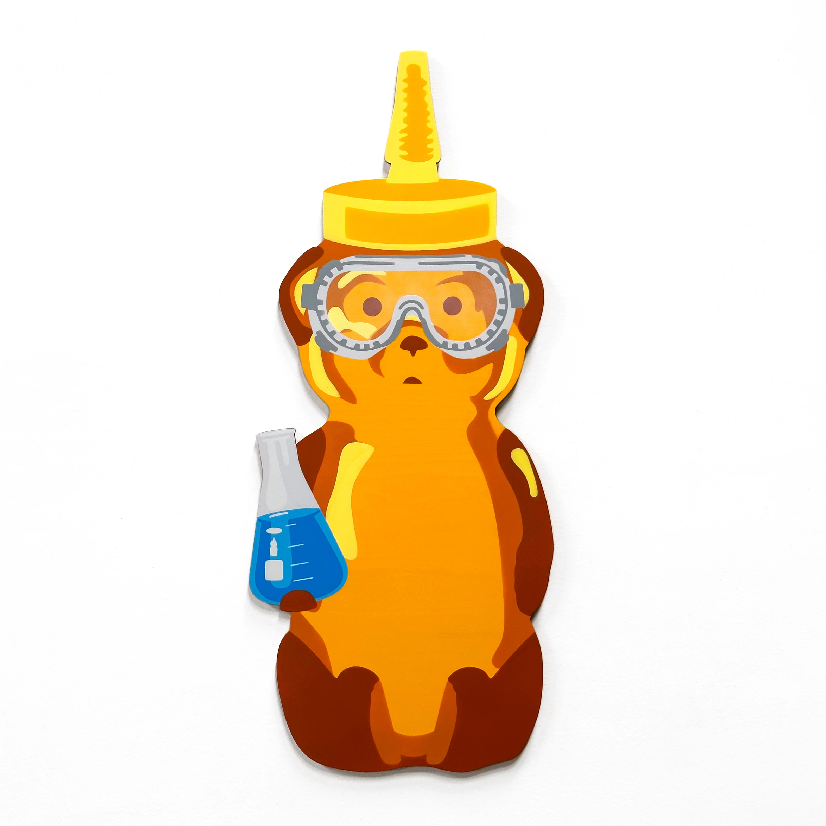 Science Bear, by Fnnch
