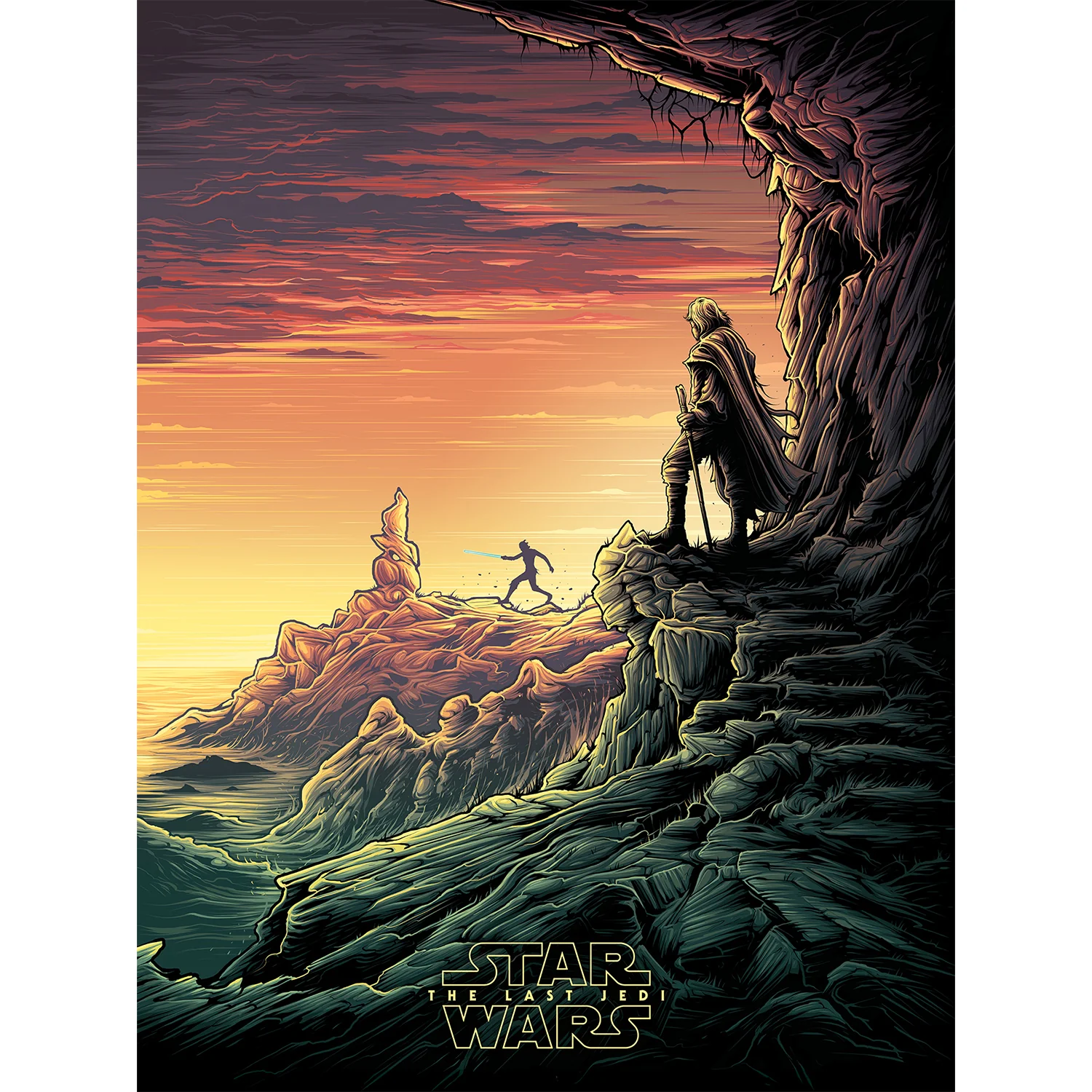 Star Wars - The Last Jedi 1, by Dan Mumford