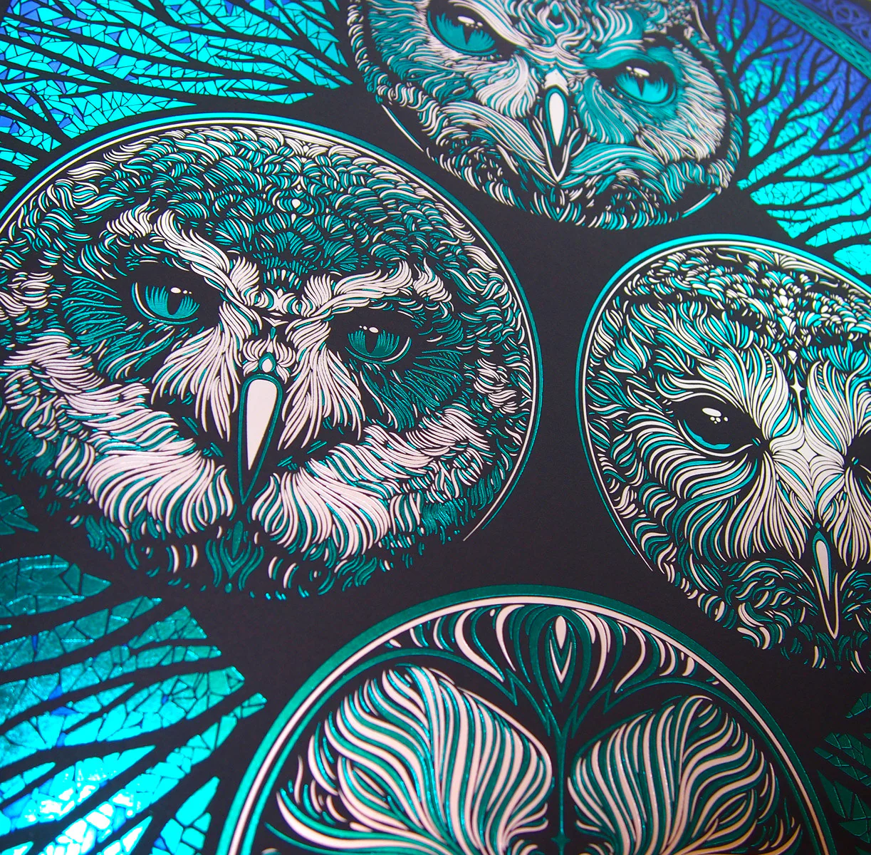 Strange Attraction 3 - cerulean, by Todd Slater thumbnail 2