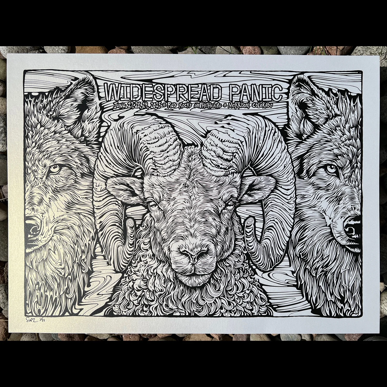 Widespread Panic - Red Rocks, by Todd Slater, 2025 thumbnail 3