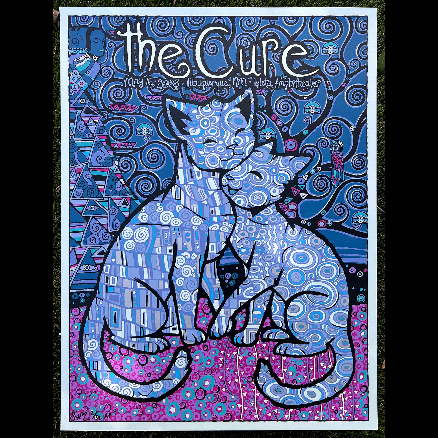 The Cure - Klimt Lovecats, by Todd Slater thumbnail 2