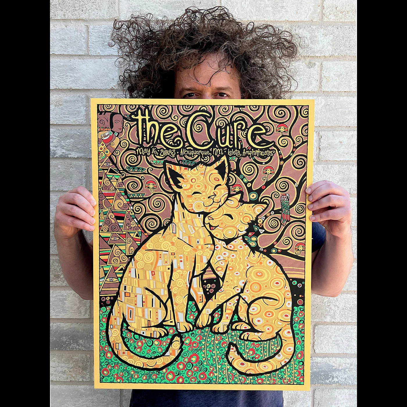 The Cure - Klimt Lovecats, by Todd Slater thumbnail 3