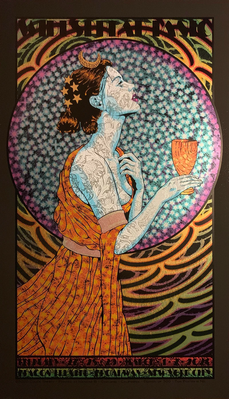 Widespread Panic Diana, by Chuck Sperry, 2020 thumbnail 2
