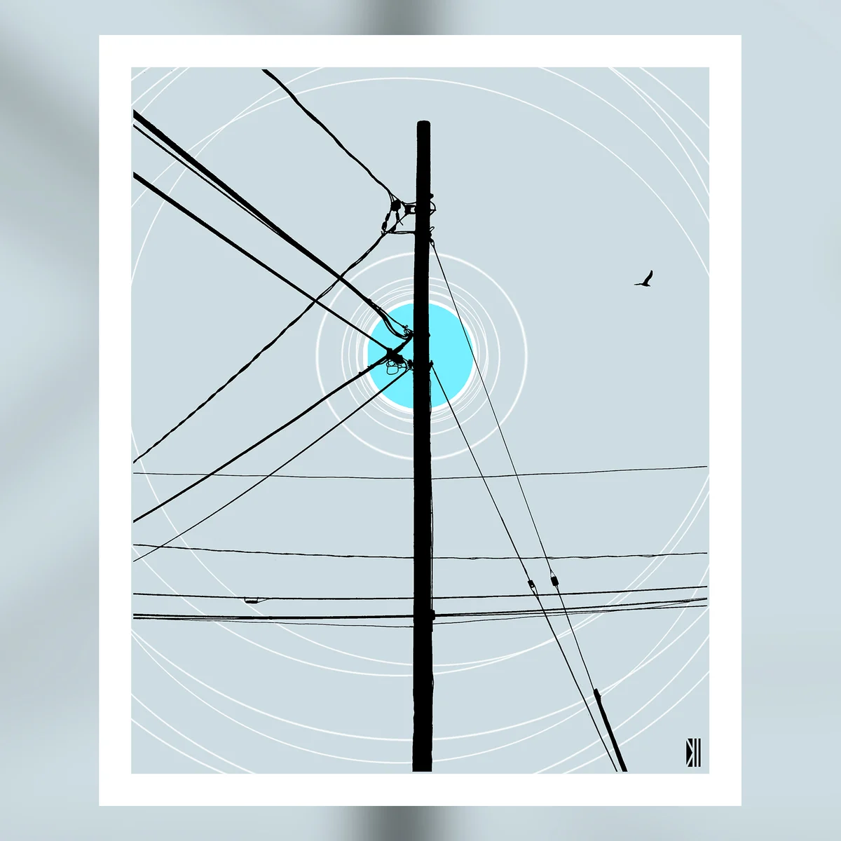 Power Lines - 1, 2, 3, by Dan McCarthy thumbnail 3