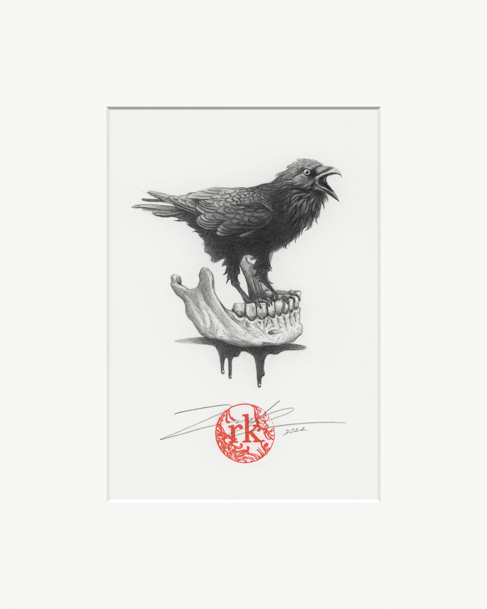 Raven Original Art, by Rory Kurtz thumbnail 2