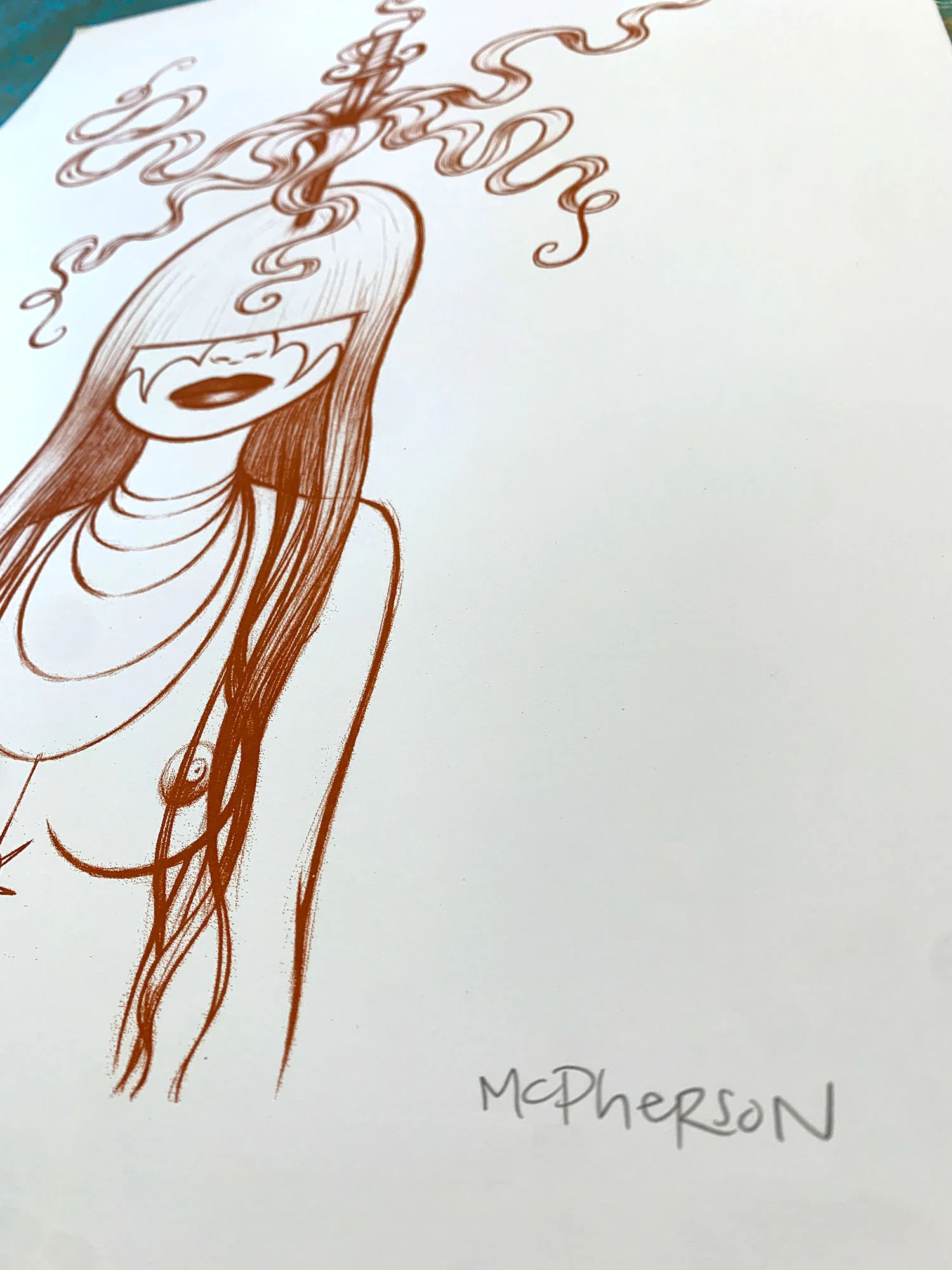 Sword Swallower, by Tara McPherson thumbnail 3