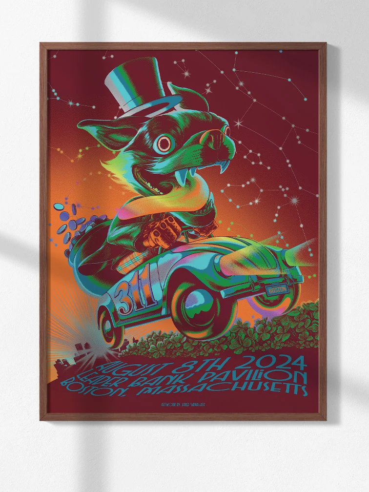 311 Boston Variant Rainbow Foil AP, by Jared Yamahata thumbnail 3