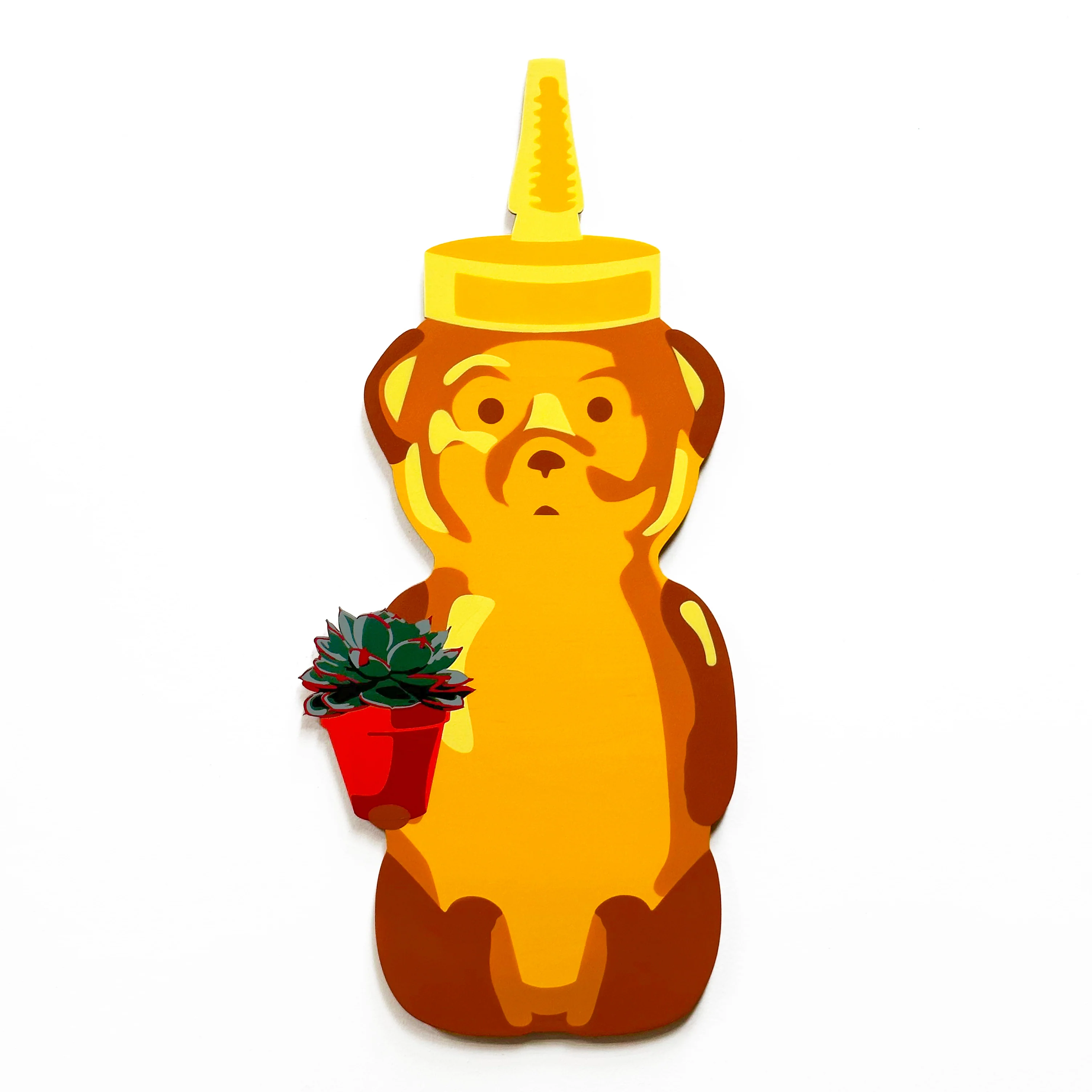 Succulent Bear, by Fnnch