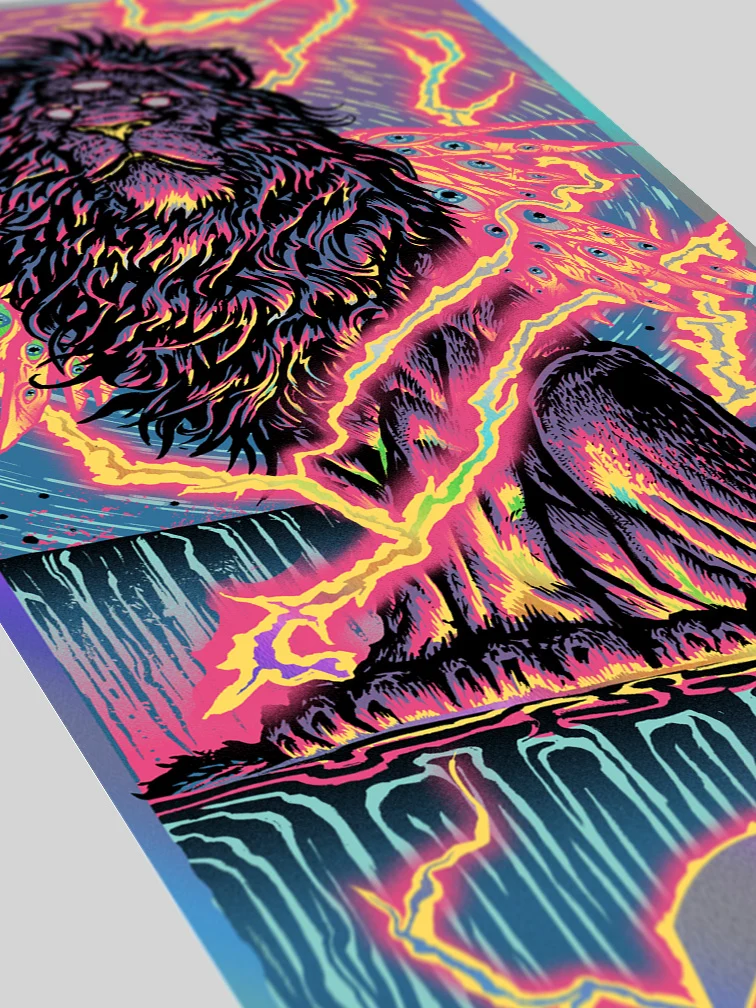 311 Niagara Falls Pink Variant Rainbow Foil AP, by Munk One thumbnail 2