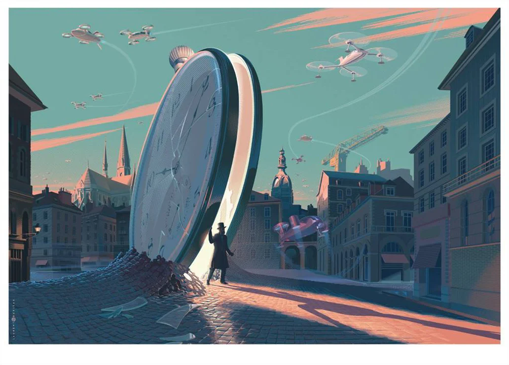 Utopiales (landscape), by Laurent Durieux