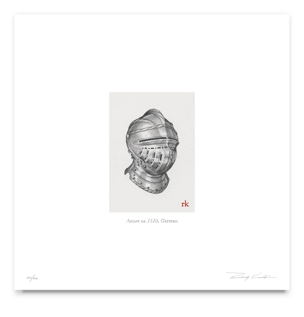 Miniature Helm Print Collection, by Rory Kurtz thumbnail 2