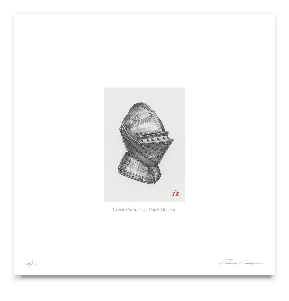 Miniature Helm Print Collection, by Rory Kurtz thumbnail 3