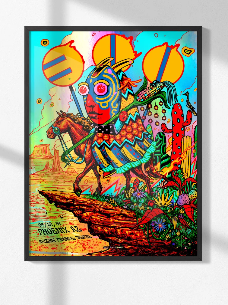 311 Phoenix Blue Variant Rainbow Foil AP, by Munk One thumbnail 3