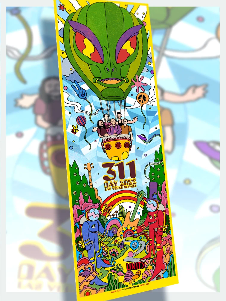 311 - 311 Day, by Munk One, 2022 thumbnail 2