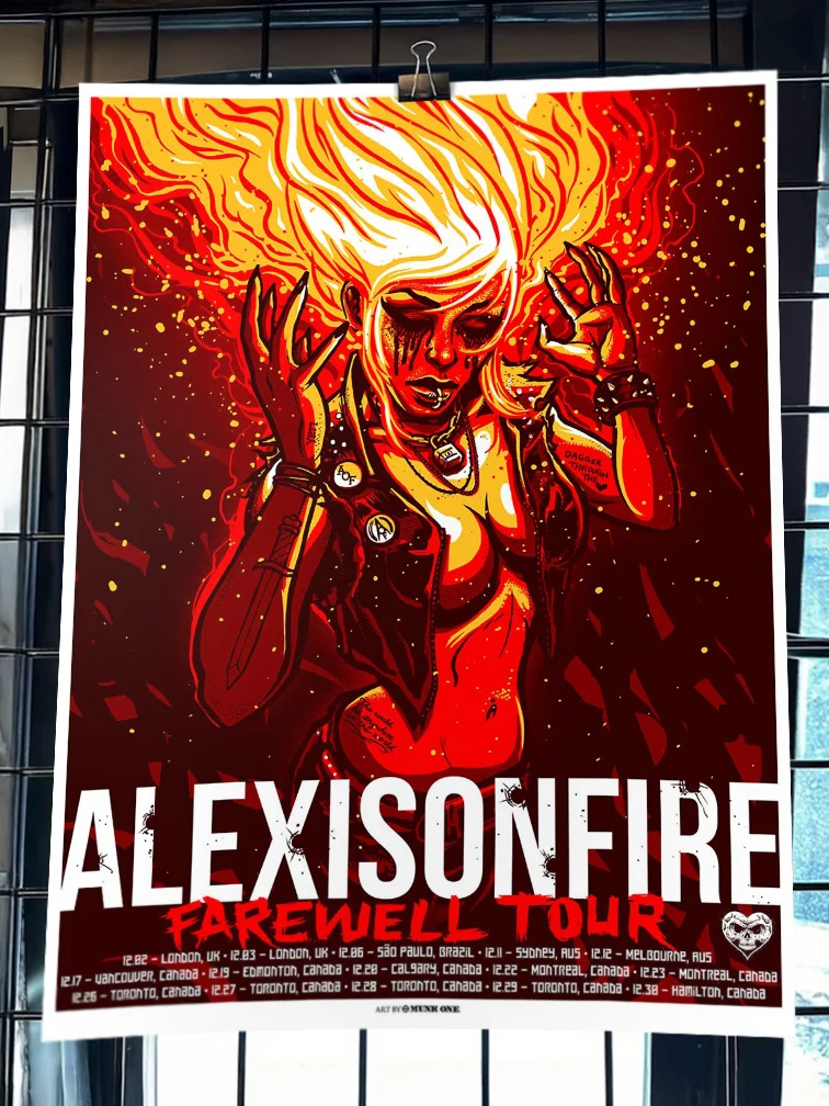 Alexisonfire Farewell Tour AP, by Munk One, 2012 thumbnail 3