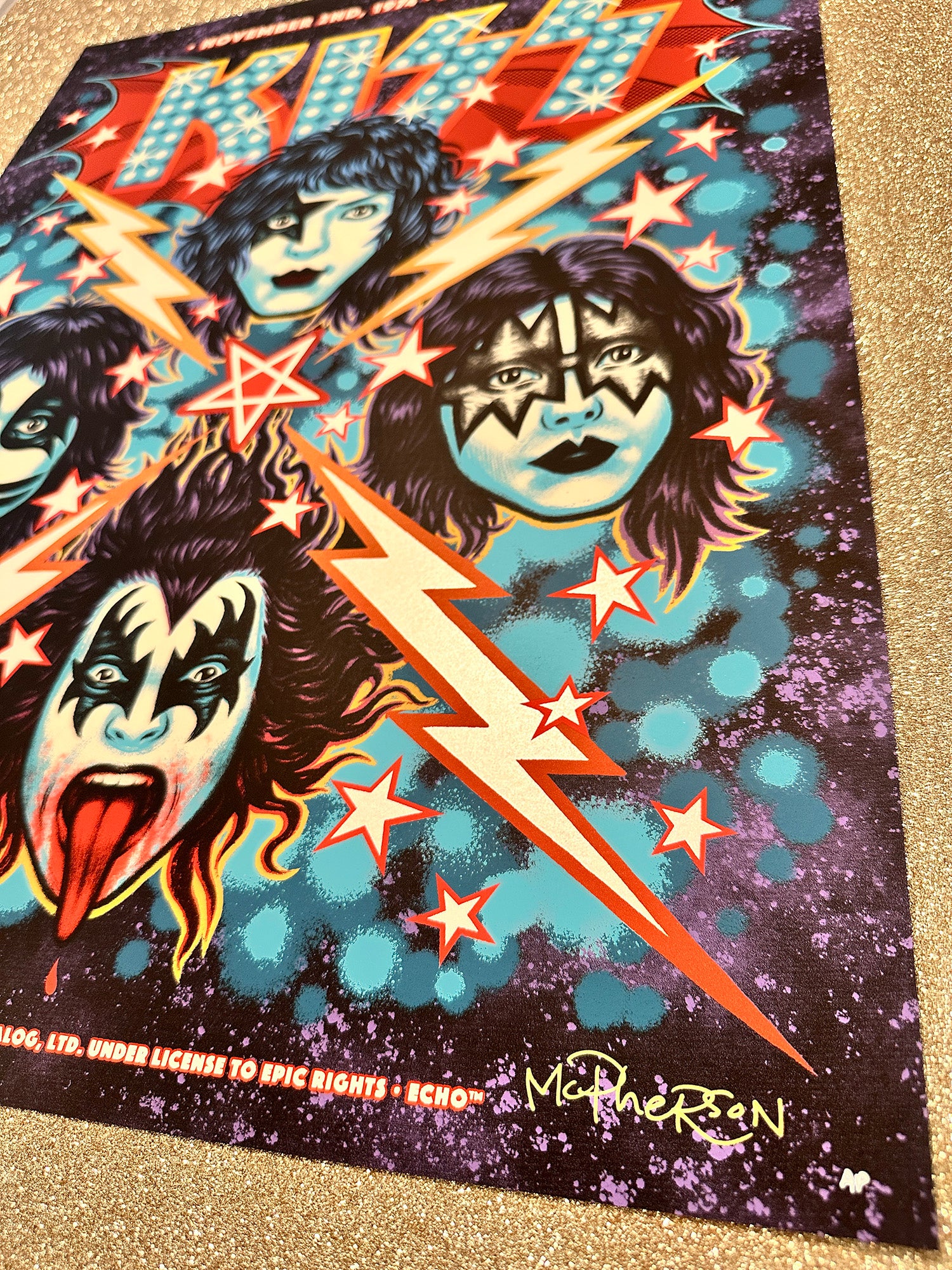Kiss : Metallic Silver AP, by Tara McPherson thumbnail 2