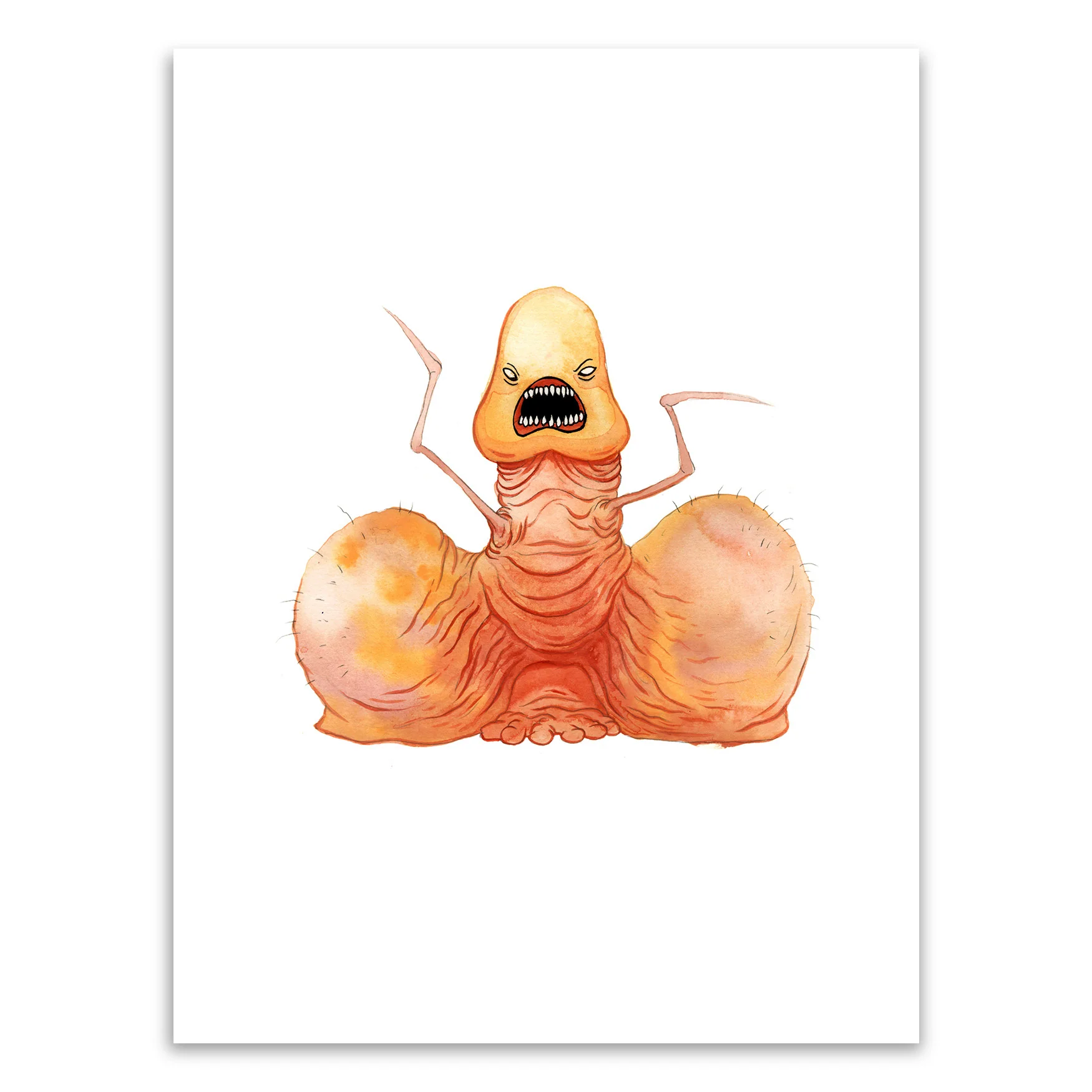 Obvious Metaphor Original Art, by Alex Pardee thumbnail 2