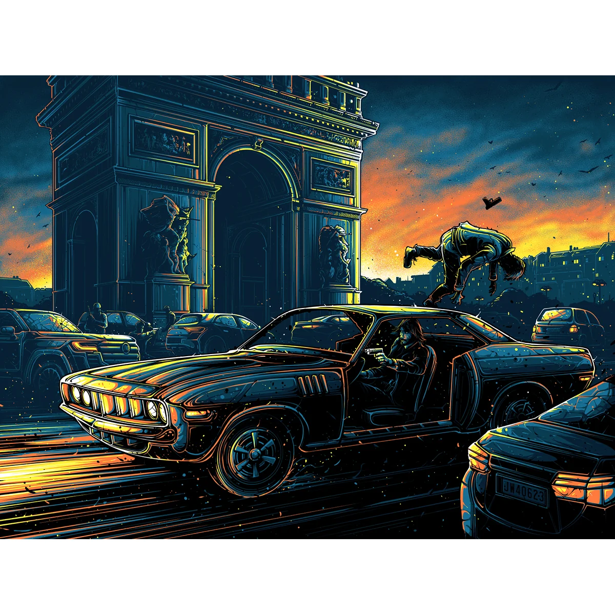 A Good Death Only Comes After a Good Life - Regular, by Dan Mumford