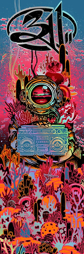 311 Audio Meditation Rainbow Foil, by Munk One thumbnail 2