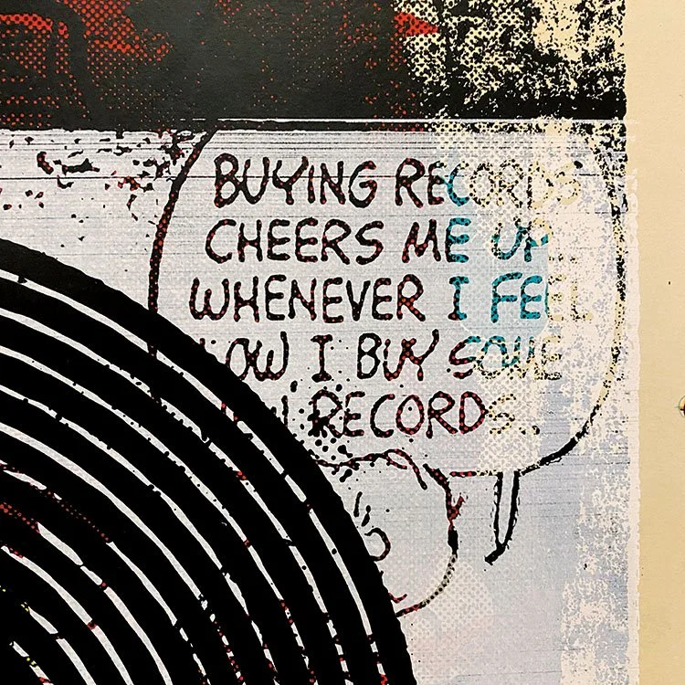 Record Monoprint #004, by Aesthetic Apparatus thumbnail 2