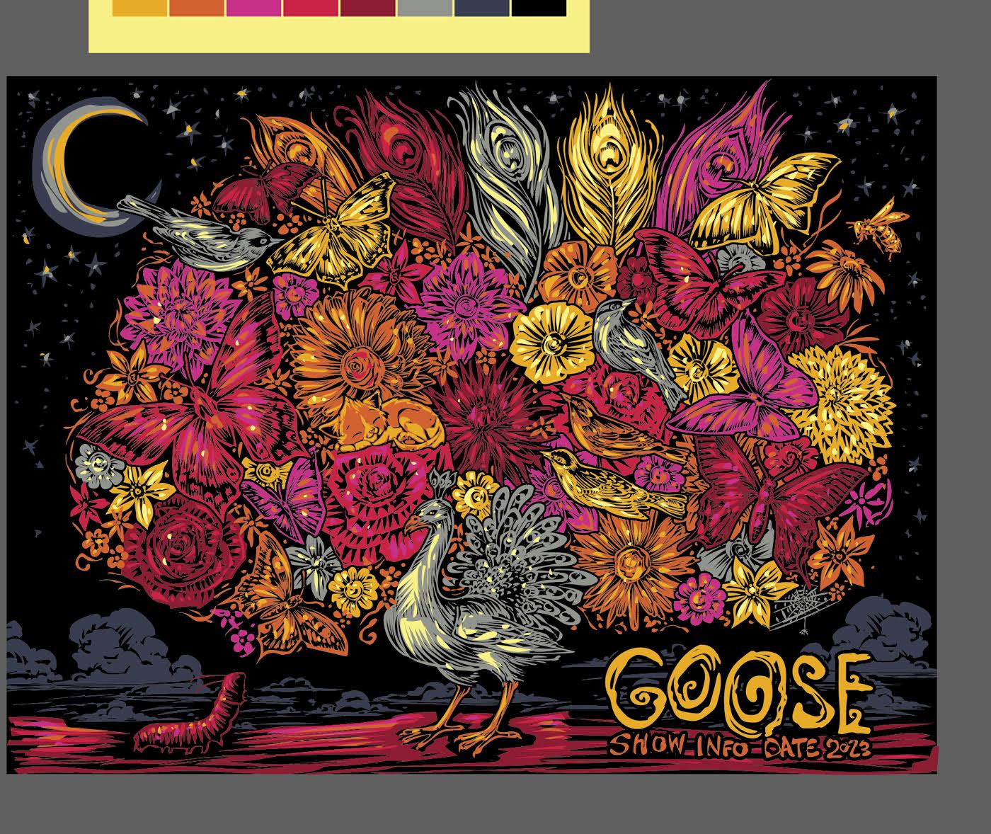 Goose - caterpillar metamorphosis, by Todd Slater thumbnail 2