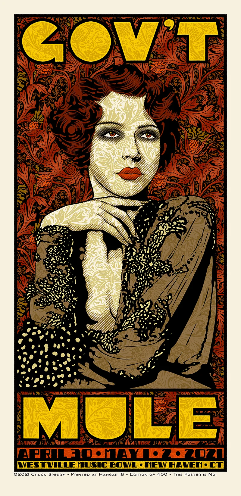 Gov’t Mule, by Chuck Sperry, 2021