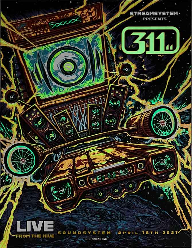 311 Soundsystem Glow Variant AP, by Munk One thumbnail 2