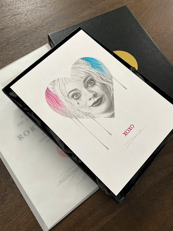 Xoxo 5x7 Original Art, by Rory Kurtz thumbnail 2