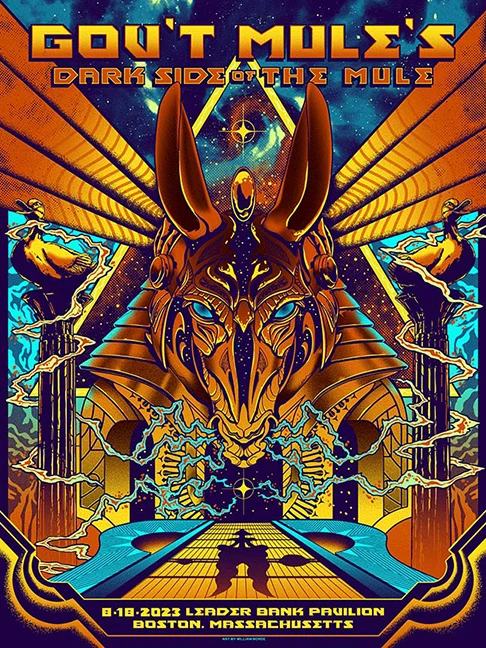 Gov'T Mule Boston AP, by William Borde