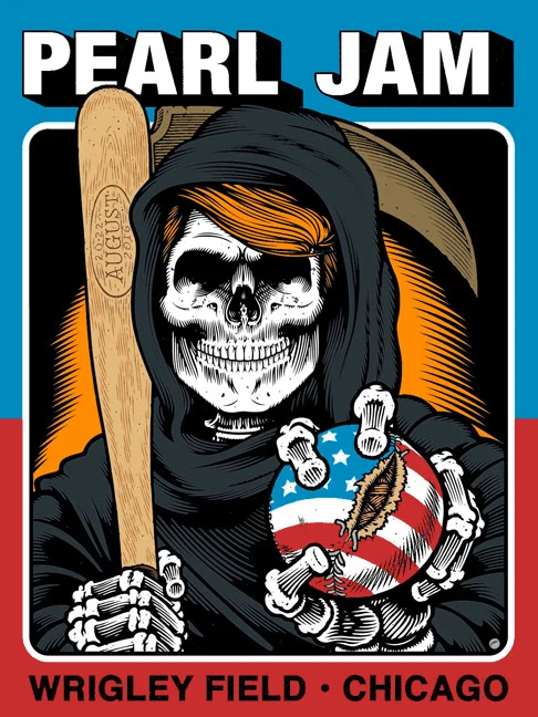 Pearl Jam Wrigley Gold, by Sean Cliver