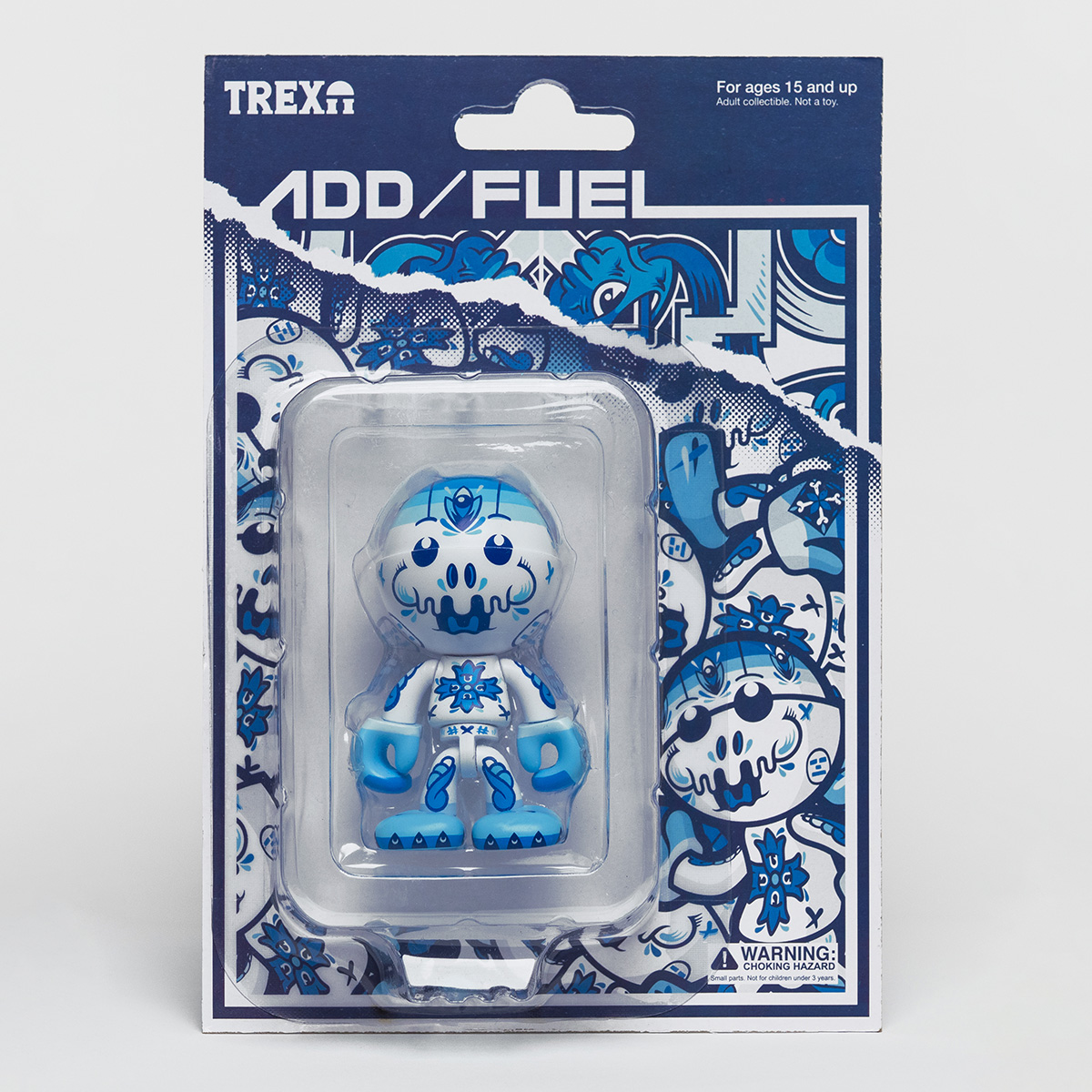AIRWALKER, by Add Fuel, 2026, 3.5-inch vinyl Trexii toy, classic round head