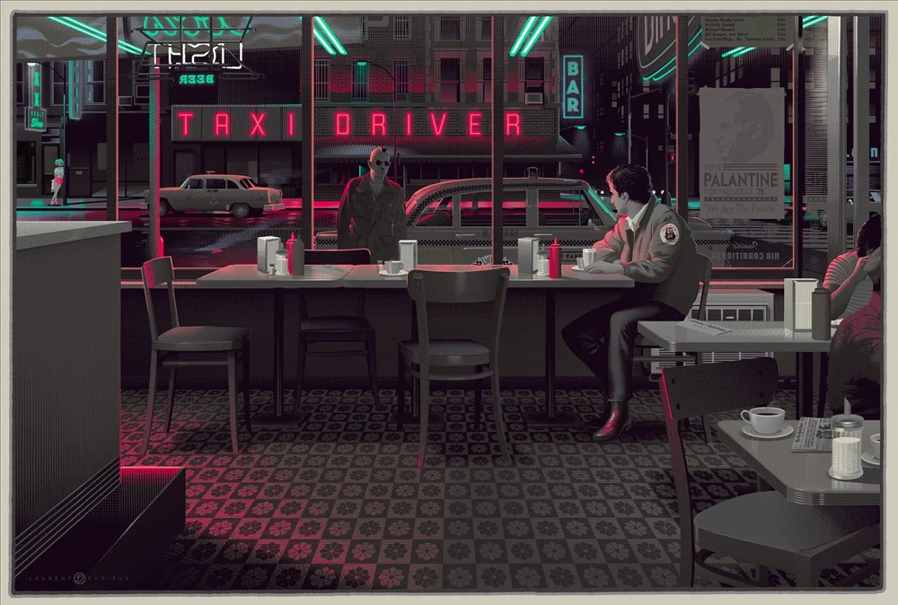 Taxi Driver Variant B, by Laurent Durieux thumbnail 2