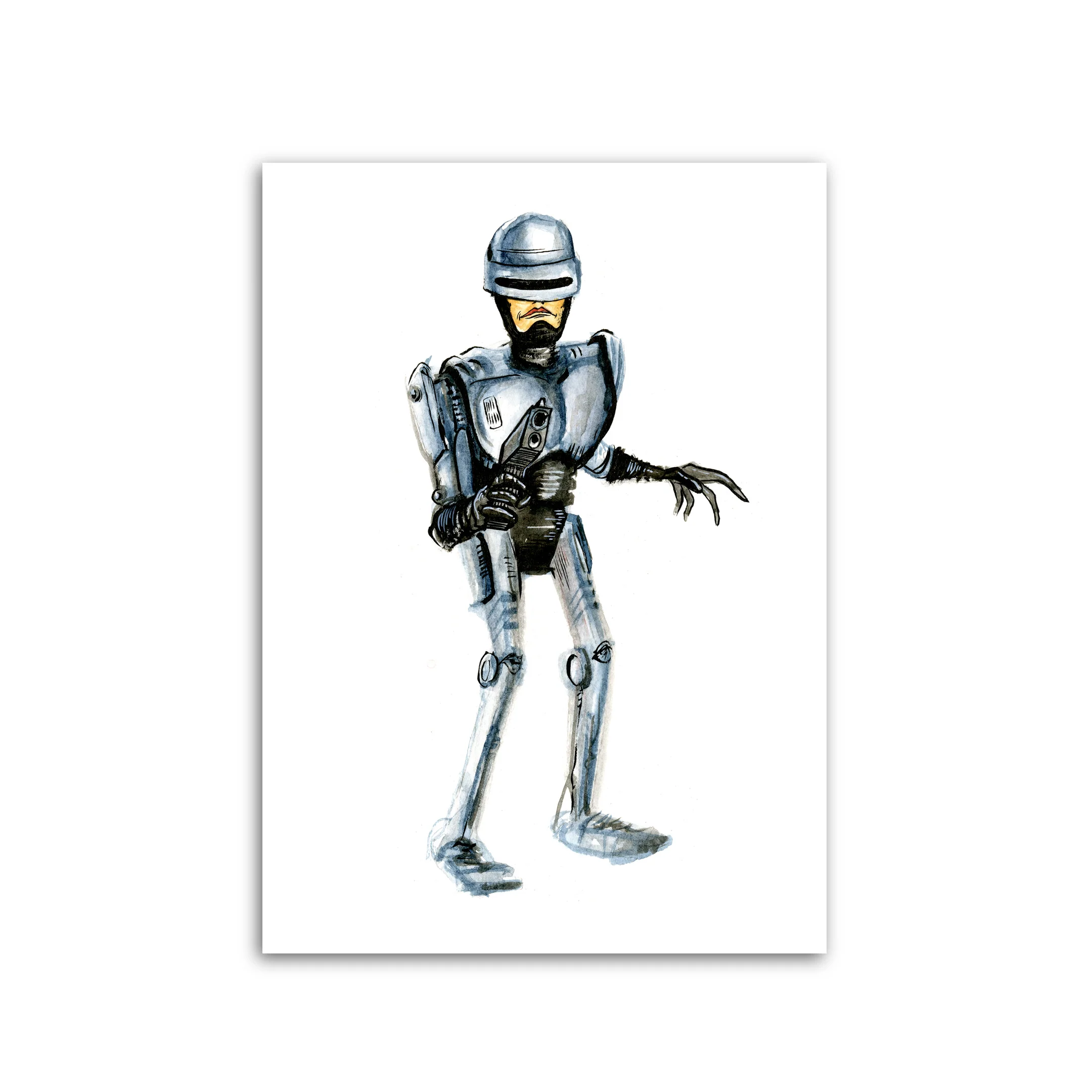 Robocop, by Alex Pardee