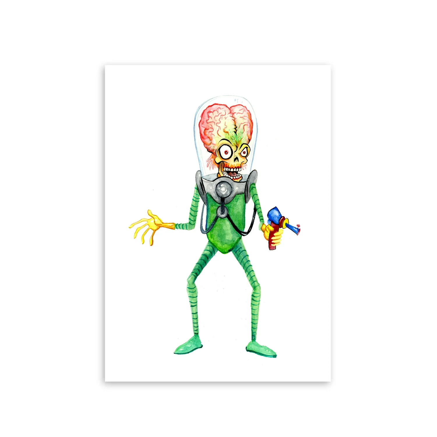 Martian, by Alex Pardee