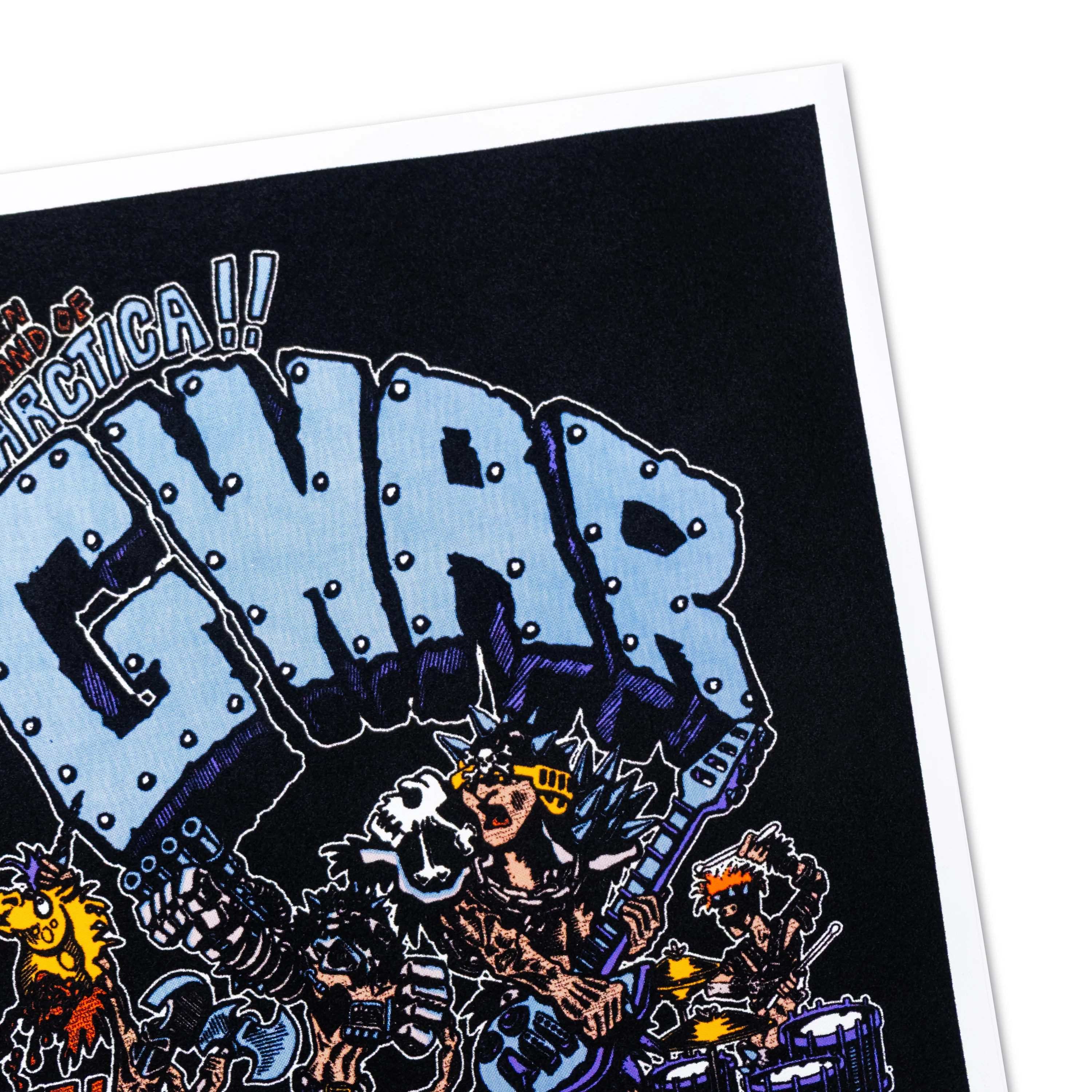 Gwar First Show Flocked Poster, by GWAR X BEYOND THE STREETS thumbnail 3