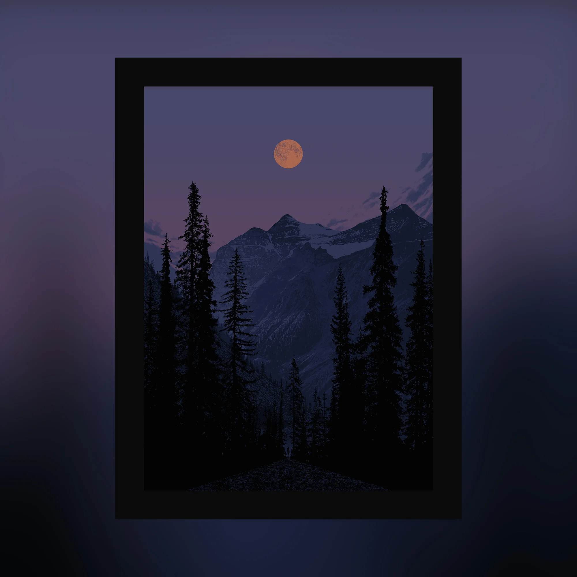 Solitude - Black Paper, by Dan McCarthy thumbnail 2