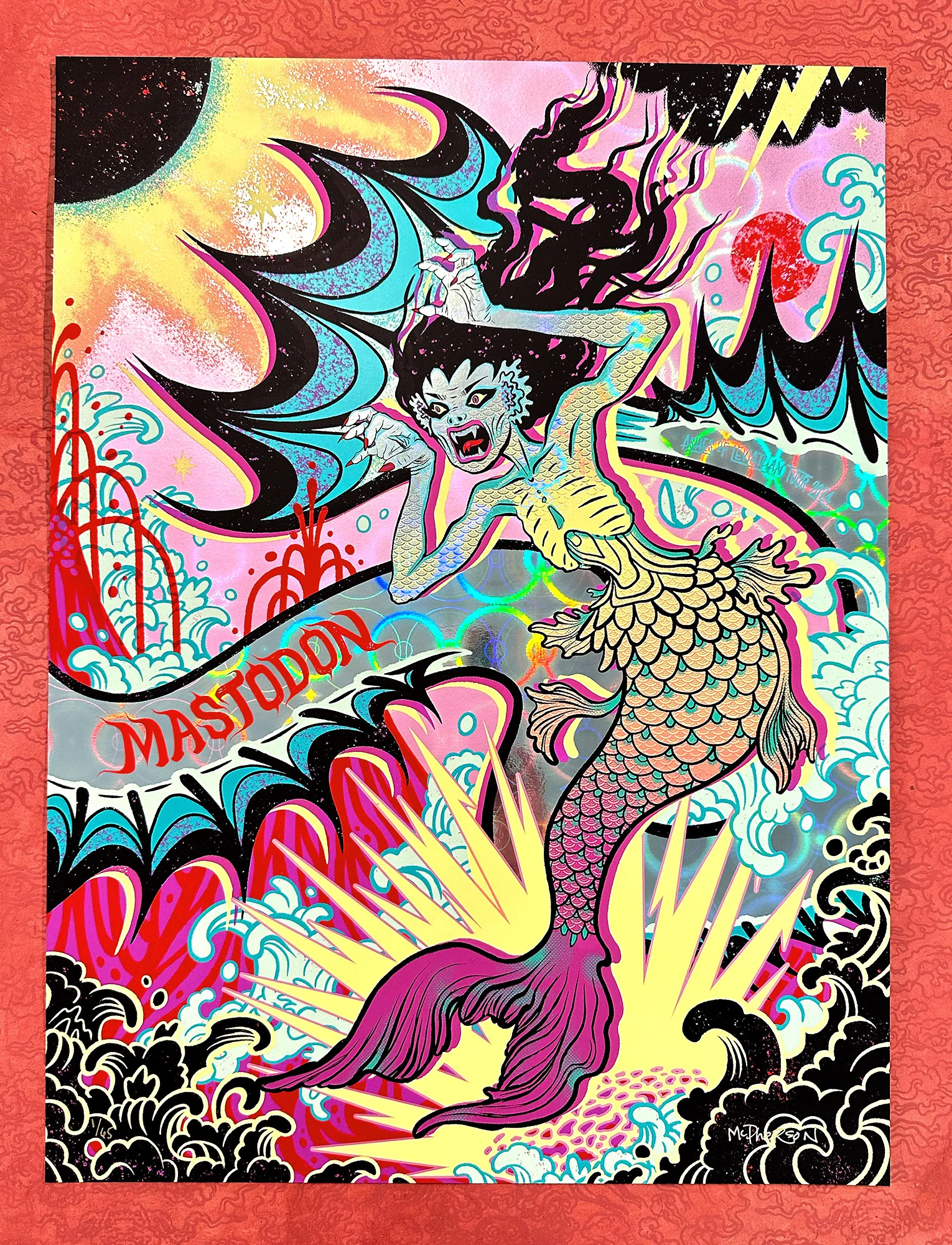Mastodon : Fiji Mermaid Holo, by Tara McPherson, 2024