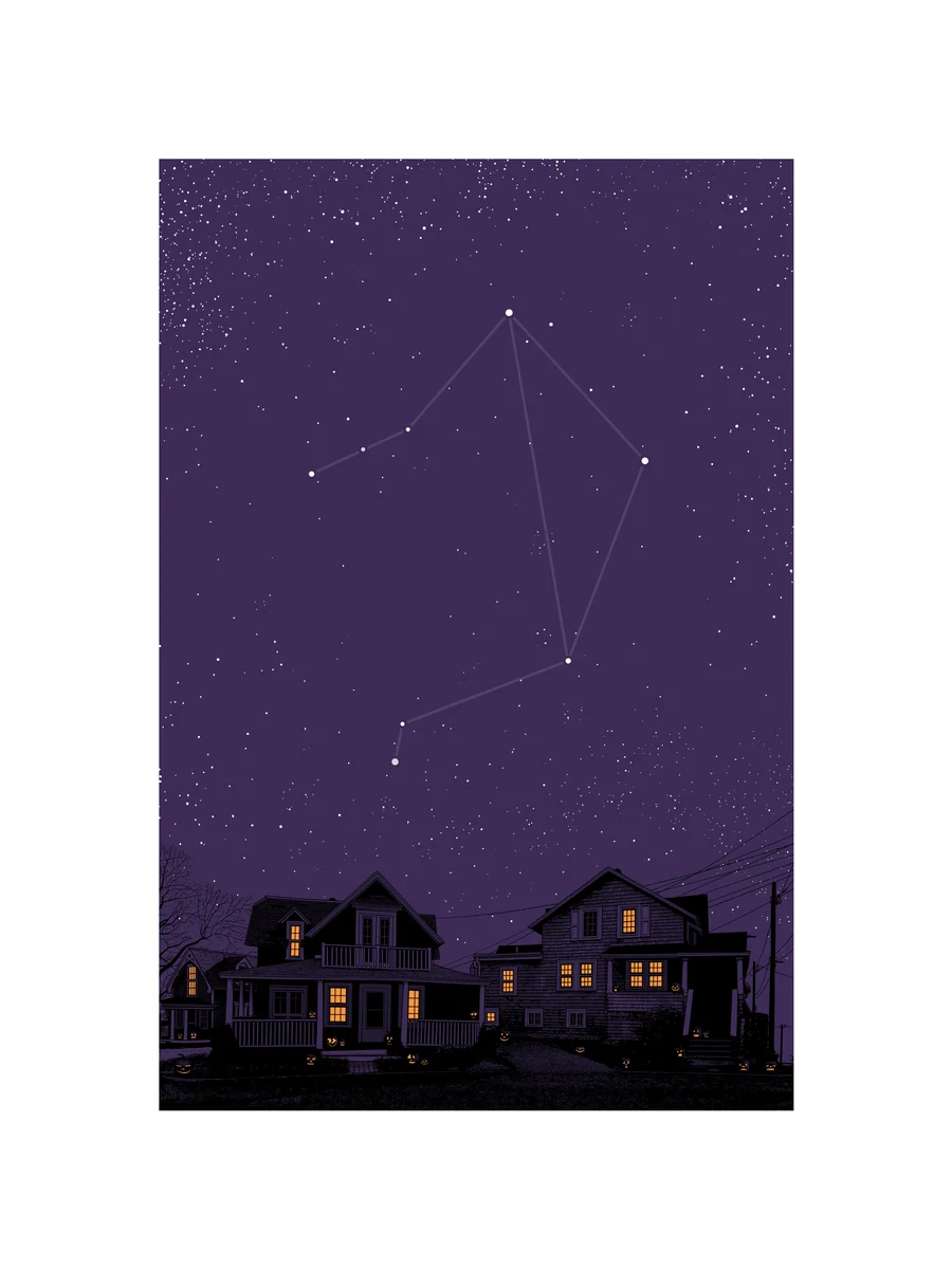 Night on Earth - 7 & 8 - Libra & Draco - 2 Print Set, by Dan McCarthy thumbnail 2