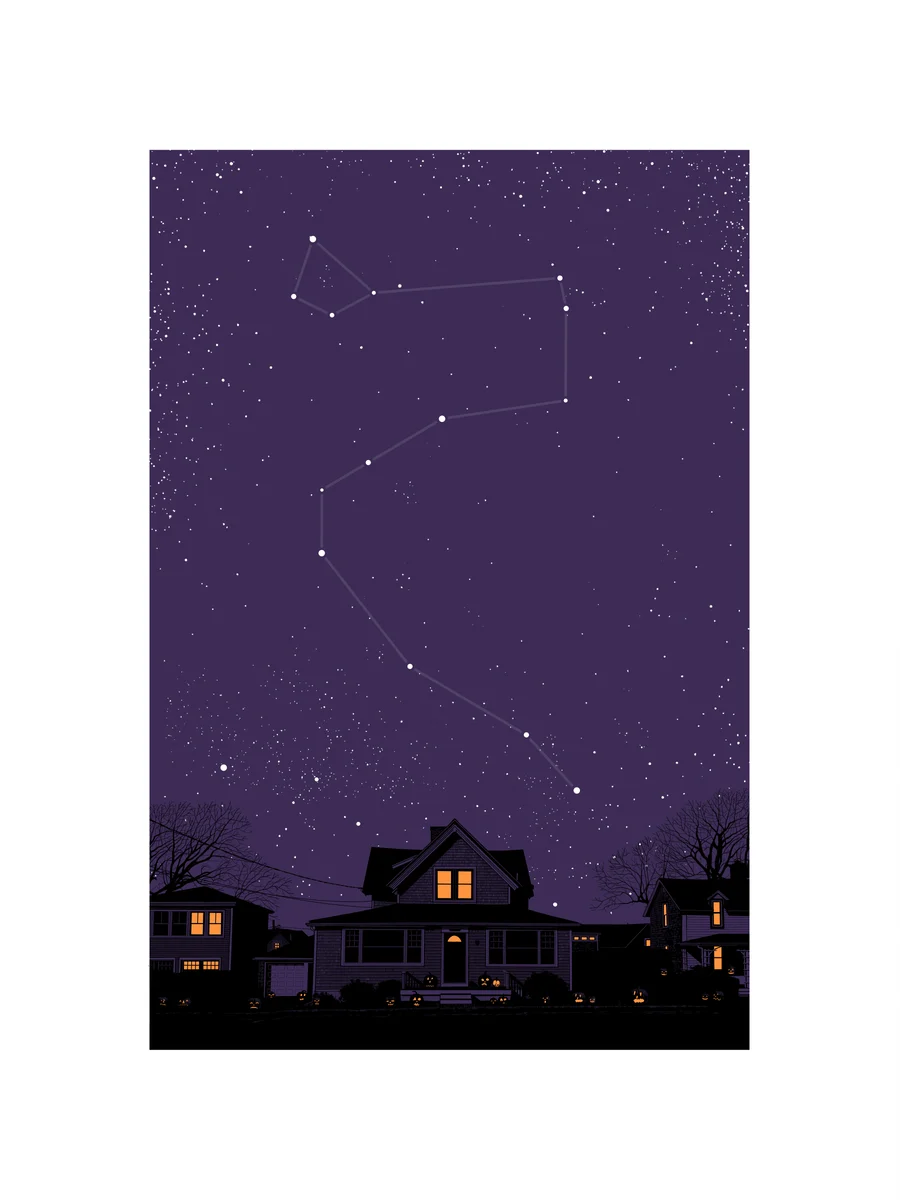 Night on Earth - 7 & 8 - Libra & Draco - 2 Print Set, by Dan McCarthy thumbnail 3