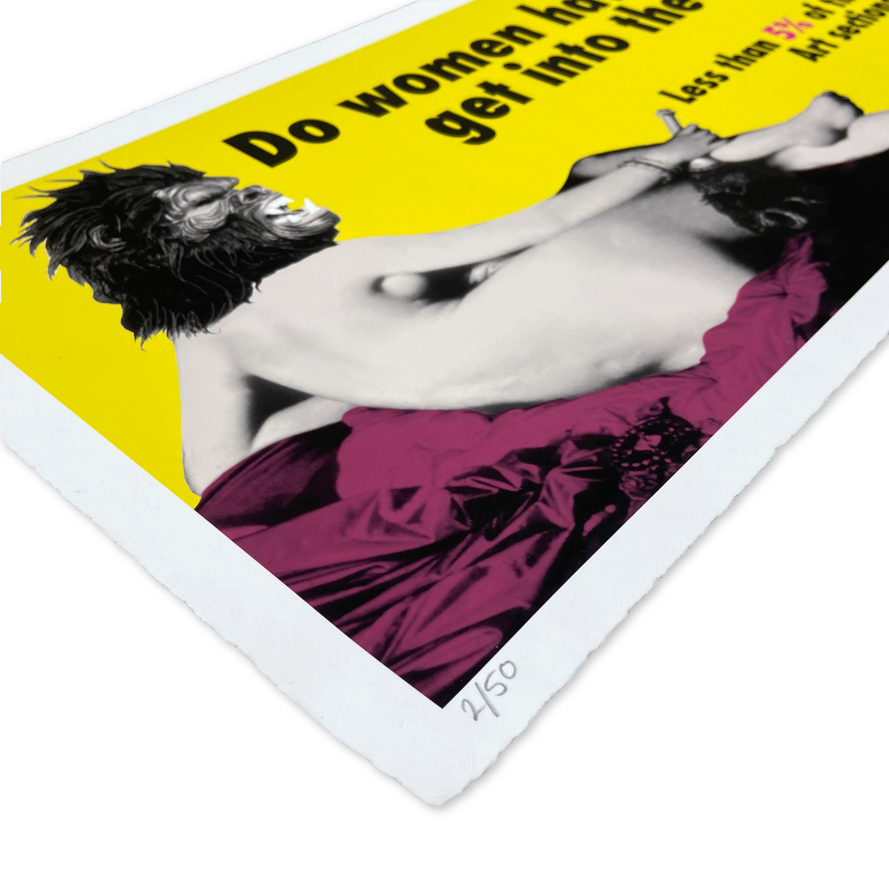 Do Women Have To Be Naked To Get Into The Met Museum, by Guerrilla Girls, 1989 thumbnail 2