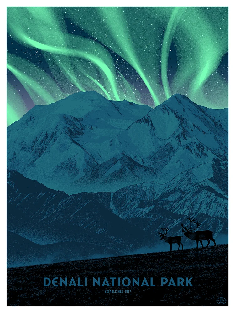 Denali National Park - Night - only 3 available, by Dan McCarthy thumbnail 2