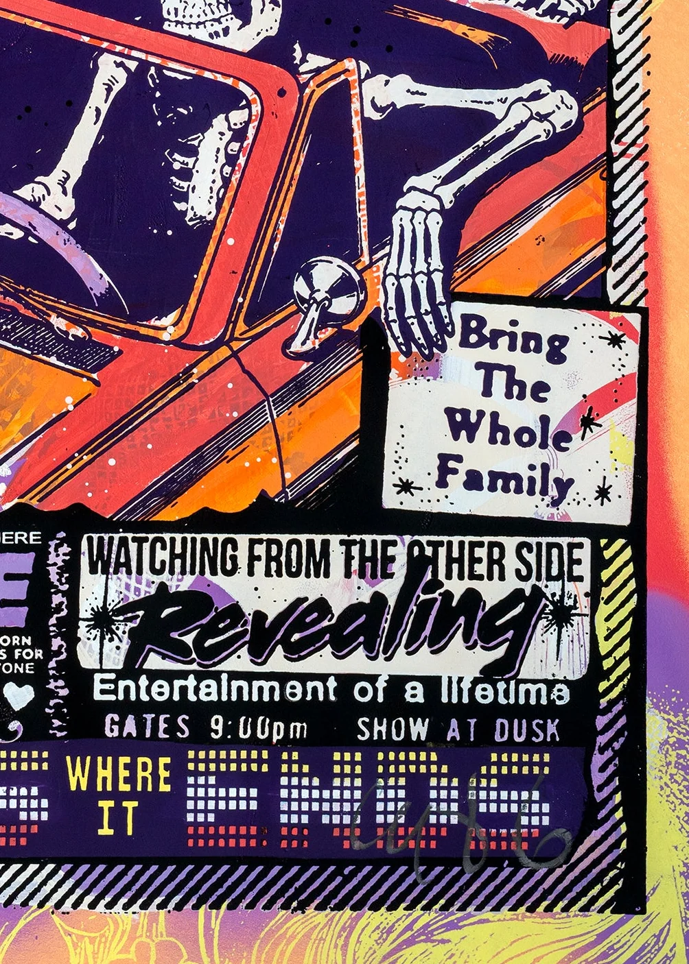 Sunset Begins, by Faile thumbnail 3