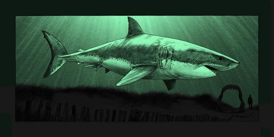 What Once Was - Megalodon - only 2 left!, by Dan McCarthy thumbnail 2