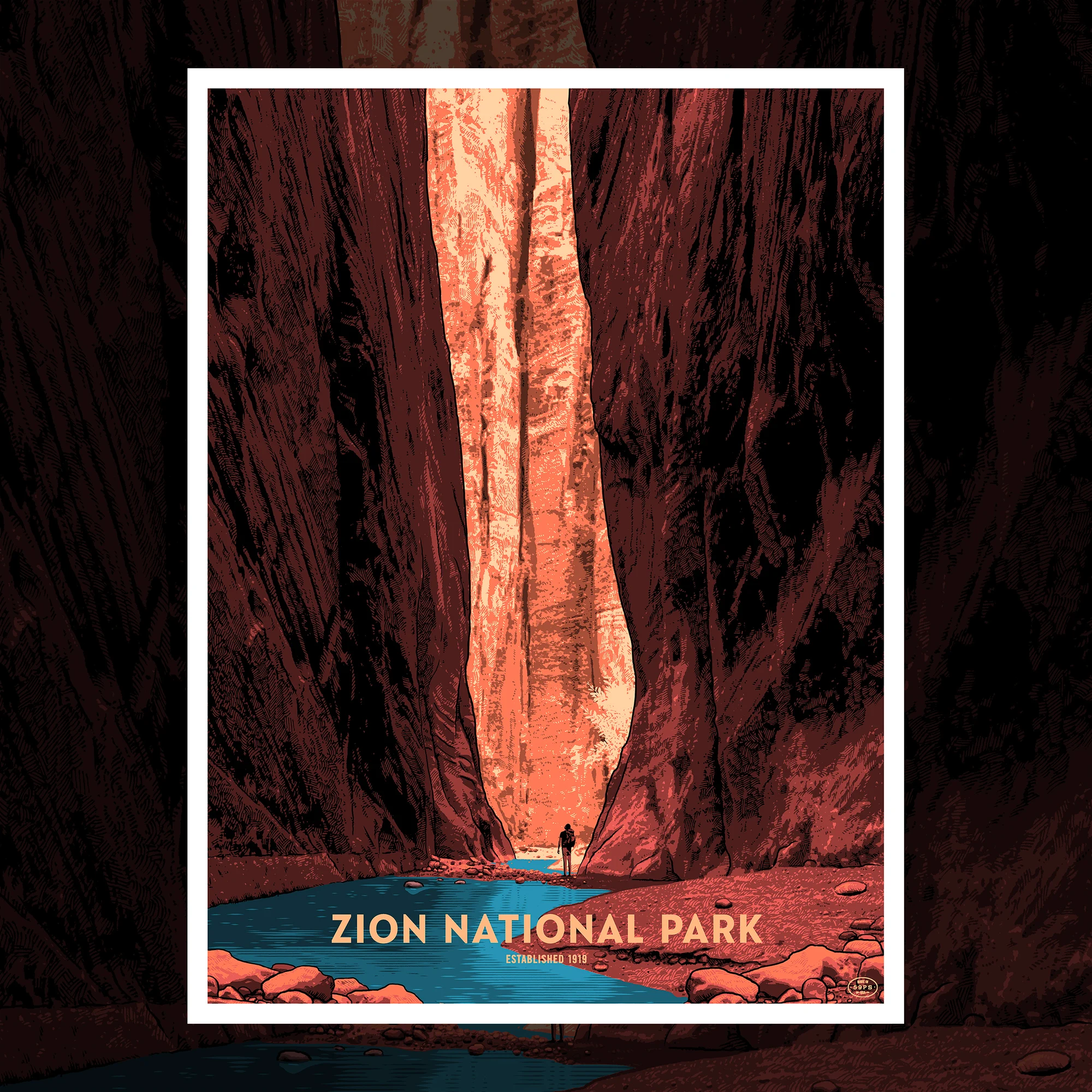 Zion National Park - the Narrows, by Dan McCarthy thumbnail 2