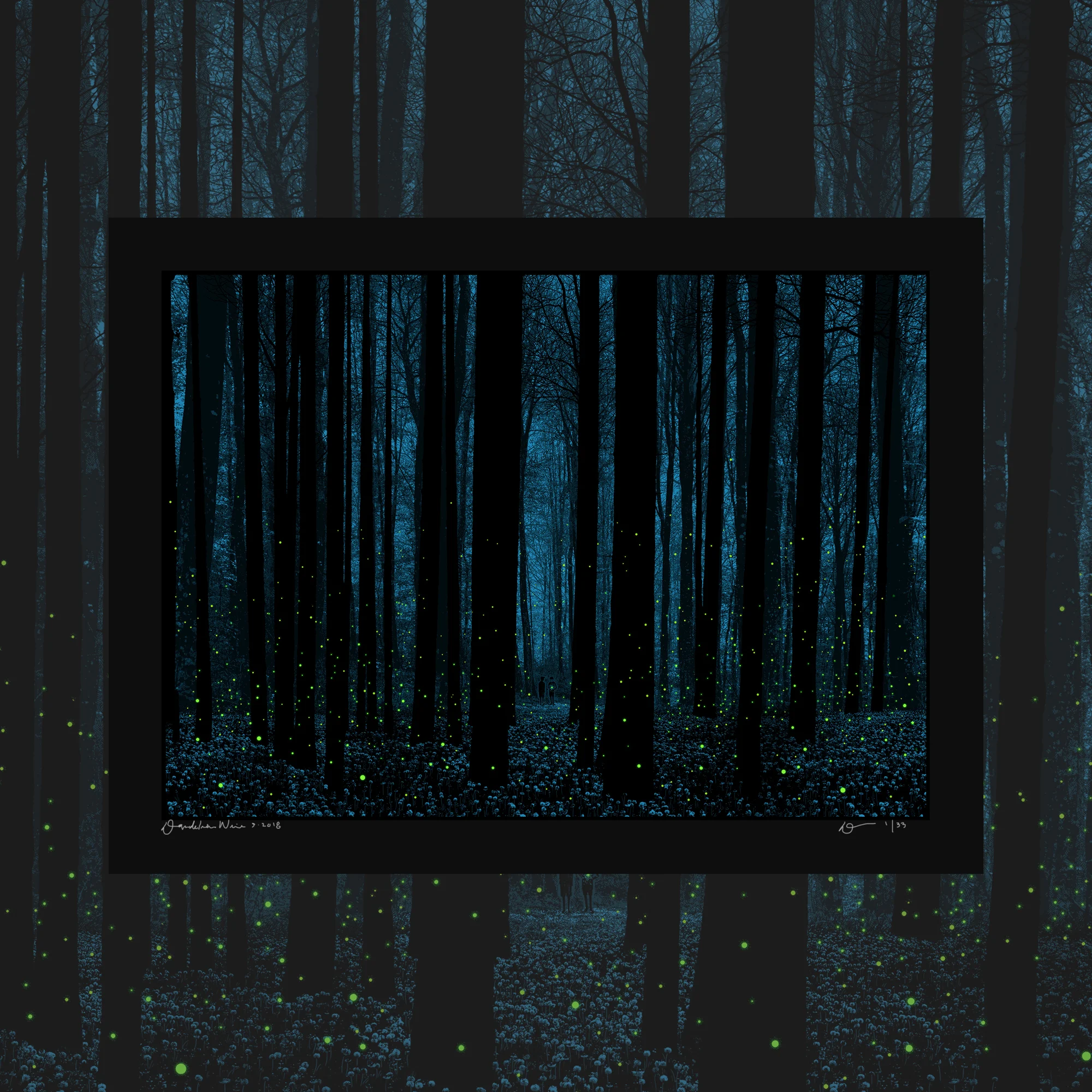 Dandelion Wine - Black paper, by Dan McCarthy thumbnail 2