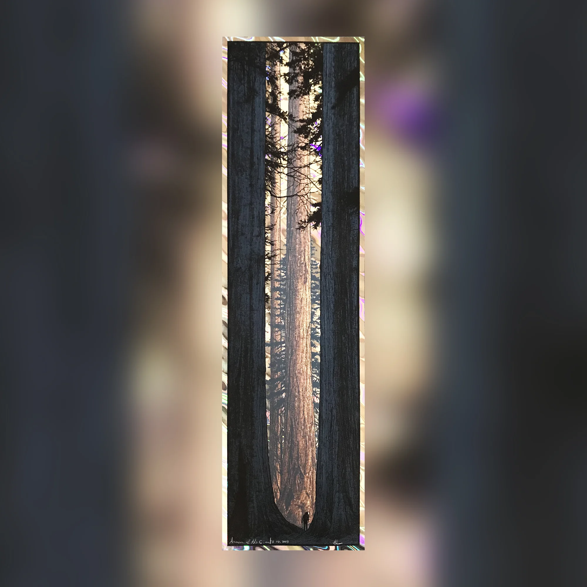 5 available! - Avenue of the Giants - Lava Foil, by Dan McCarthy thumbnail 2