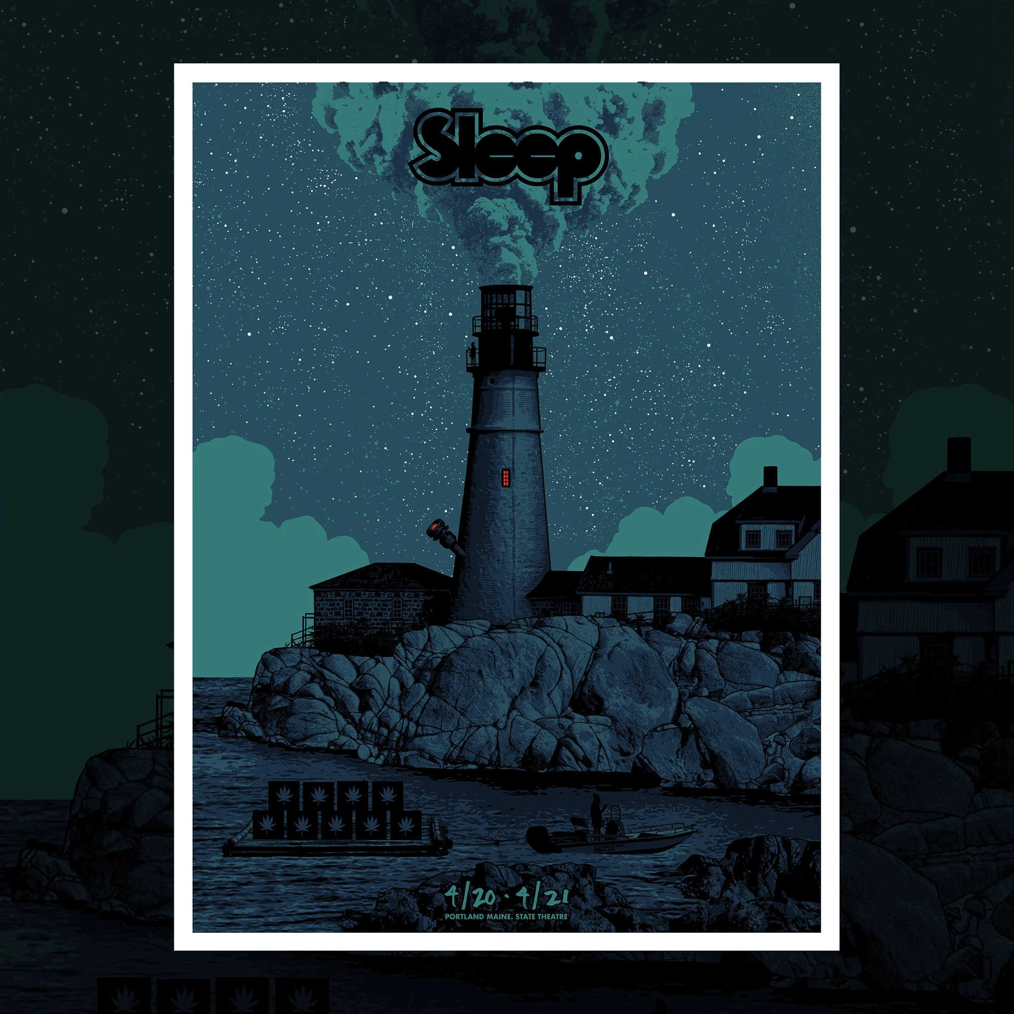 Sleep - 4.20/4.21 - Portland Maine, by Dan McCarthy thumbnail 3