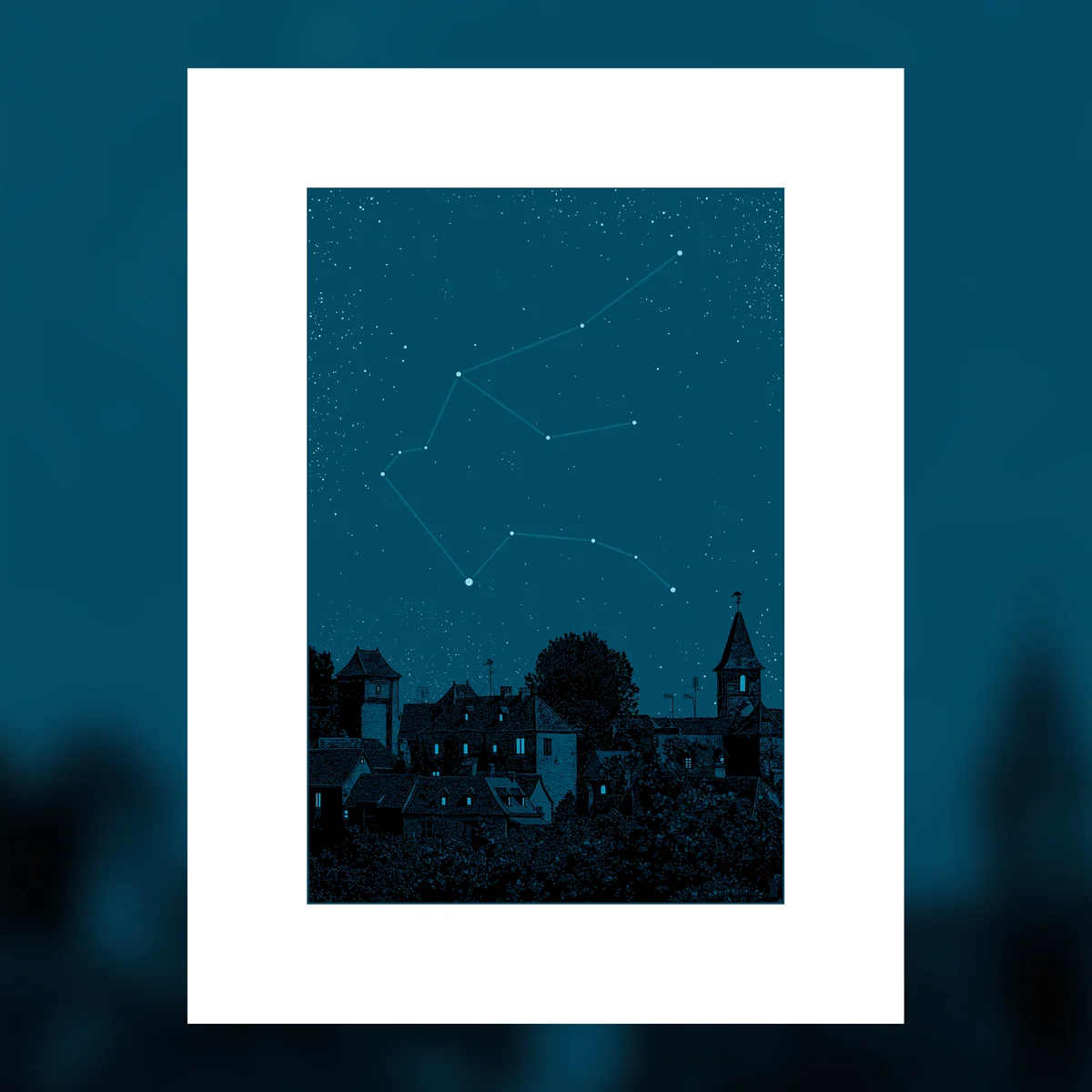 Night on Earth - 9 & 10 - Gemini & Aquarius - 2 Print Set, by Dan McCarthy thumbnail 3