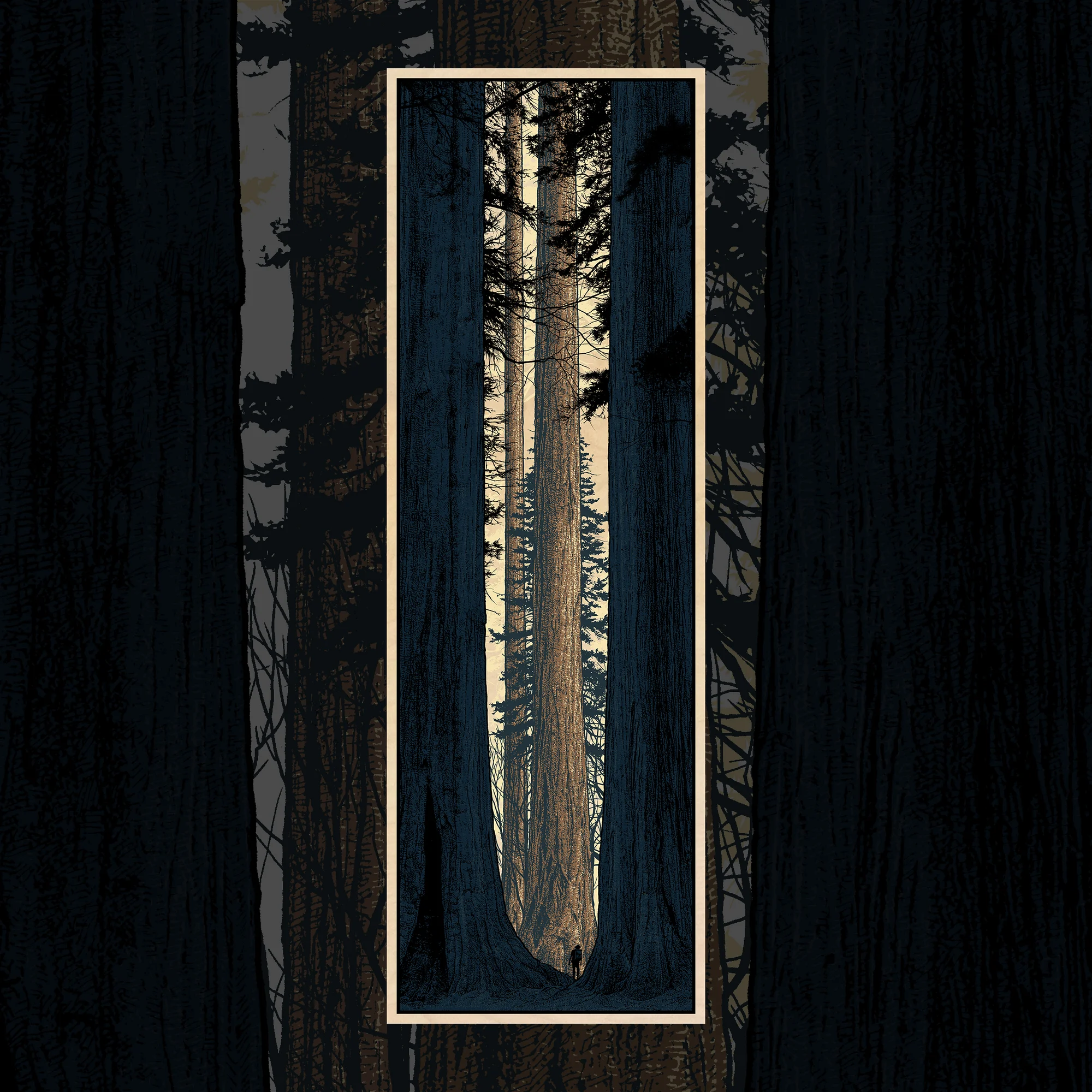 Avenue of the Giants - Wood Panel, by Dan McCarthy thumbnail 3